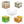 Load image into Gallery viewer, Vtopmart 5 Pcs Extra Large Clear Plastic Storage Bins,11x11 Cube Acrylic Organizer Square Containers with Handle