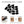 Load image into Gallery viewer, Airtight Food Storage Containers Set, Vtopmart 38pcs Plastic Kitchen and Pantry Organization Canisters, Black