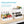 Load image into Gallery viewer, Vtopmart 4 Tier Rolling Cart with Wheels, Detachable Utility Storage Cart with Handle and Lockable Casters, Storage Basket Organizer Shelves, Easy Assemble for Bathroom, Kitchen, white