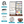 Load image into Gallery viewer, Vtopmart Earring Organizer, 5-Tier Earring and Necklace Holder Organizer Display for Selling, Jewelry Organizer Holder Stand with 90 Holes, Black+ Walnut