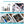 Load image into Gallery viewer, Vtopmart 5-Compartment Desk Organizer Shelf & Storage with Drawer Organizer Tray, Office Supplies, Makeup & Vanity, Black, 1 Pack