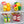 Load image into Gallery viewer, Vtopmart 6 Pack Food Storage Organizer Bins, Clear Plastic Bins, 4 Compartment Holder Packets, Snacks