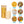 Load image into Gallery viewer, Vtopmart Set of 3 Glass Food Storage Jars, 50oz Food Containers with Airtight Bamboo Wooden Lids for Pasta, Nuts, Flour, Glass Canisters for Kitchen, Pantry Organization and Storage, BPA Free