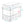 Load image into Gallery viewer, Vtopmart 2 Tier Bathroom Storage Organizer, 4 Pack Clear Under Sink Organizers Vanity Counter Storage Container, Medicine Cabinet Drawers Bins, Pull-Out Organization with Track for Pantry, Kitchen