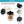 Load image into Gallery viewer, Vtopmart 5 Pcs Mason Jar Bathroom Accessories Set, Lotion Soap Dispenser, Toothbrush Holder, 2 Cotton Swab Holder, Metal Wire Storage Basket, Rustic Farmhouse Decor for Countertop Kitchen, Black