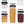 Load image into Gallery viewer, Airtight Food Storage Containers, Vtopmart 7 Pieces BPA Free Plastic Cereal Containers with Easy Lock Lids, for Kitchen Pantry Organization and Storage, Include 24 Labels,Black