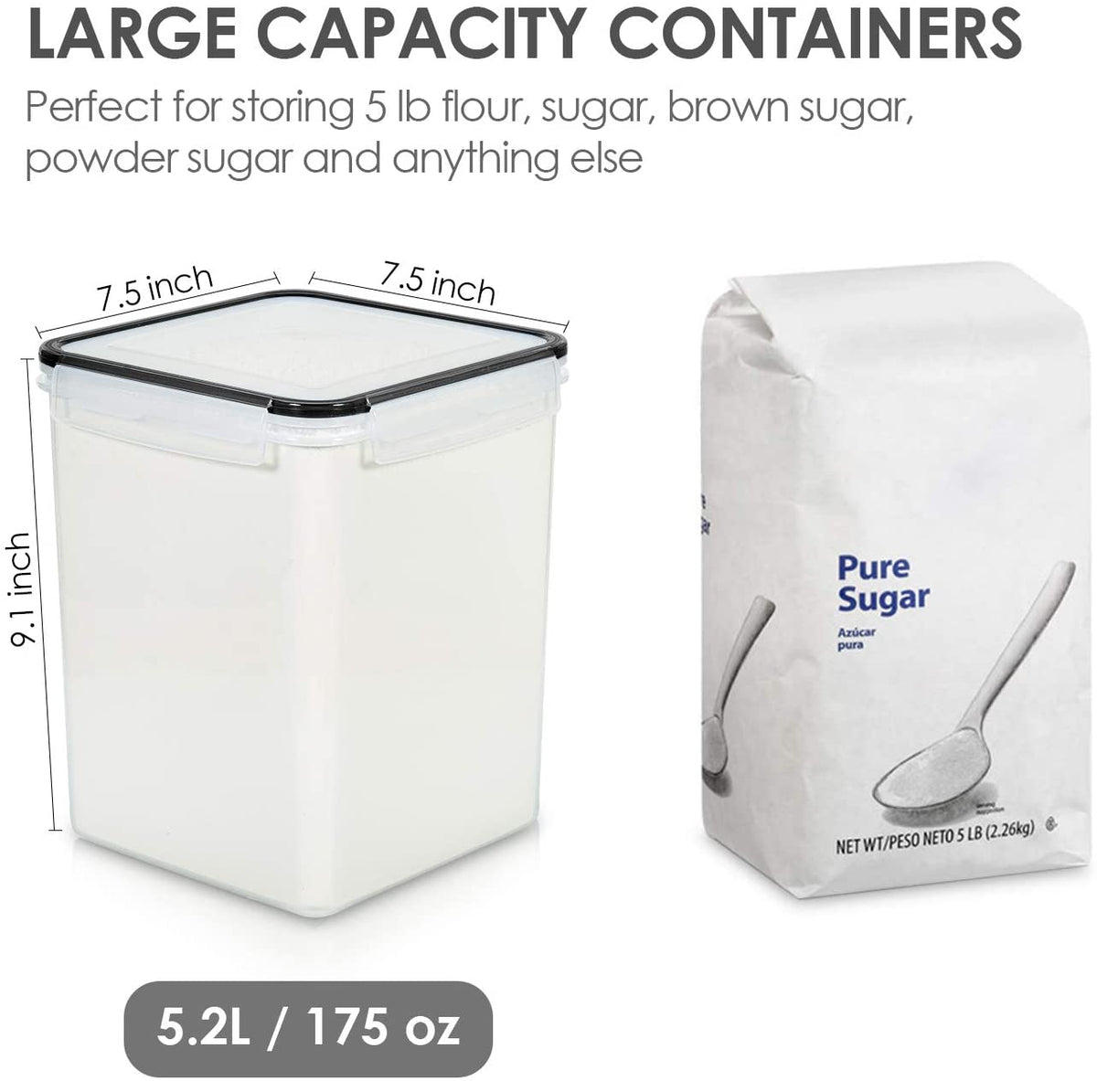 Smart Food Storage Container - Large L
