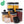Load image into Gallery viewer, Airtight Food Storage Containers, Vtopmart 7 Pieces BPA Free Plastic Cereal Containers with Easy Lock Lids, for Kitchen Pantry Organization and Storage, Include 24 Labels,Black