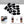 Load image into Gallery viewer, Cereal Storage Container Set of 4, Vtopmart Airtight Food Storage Containers, 135.2 fl oz, Black