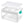 Load image into Gallery viewer, Vtopmart 24 QT Transparent Plastic Craft Storage Box with Removable Tray and Dividers, for Coloring Books, Model Clay, Molds and Art Supplies, 1 piece.
