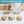 Load image into Gallery viewer, 7pcs Glass Storage Container Set with Lids, Vtopmart Meal Prep Containers, Airtight Bento Boxes, Gray
