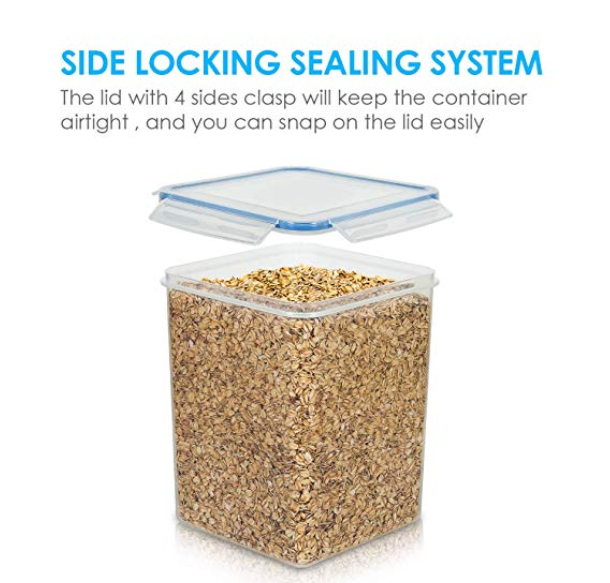 Vtopmart Airtight Food Storage Containers 4-Piece Set (Large) - Thumbnail 5