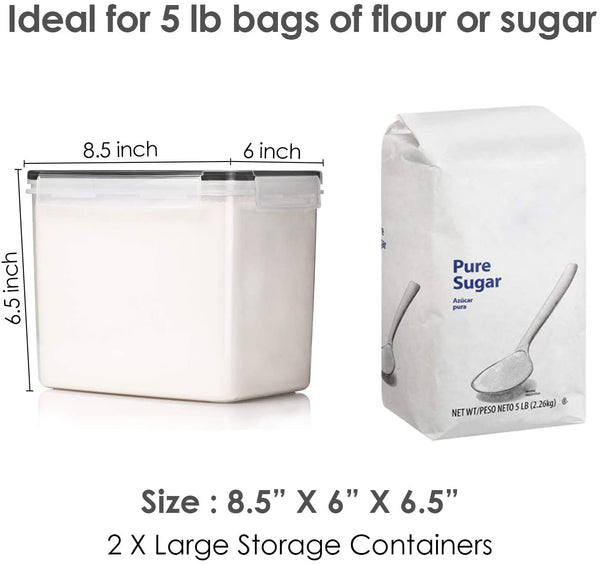 Large Food Storage Container - Airtight Container Suitable for