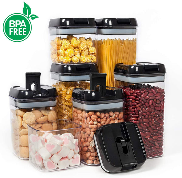Airtight Food Storage Containers, Vtopmart 7 Pieces BPA Free Plastic C