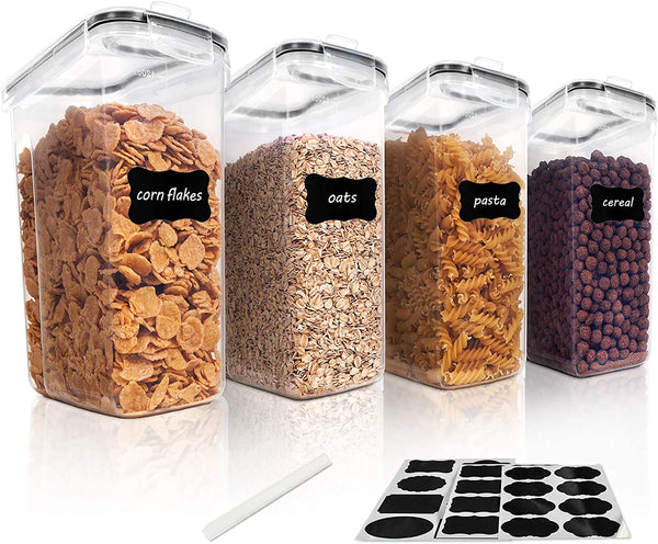 Airtight 24-Piece Food Storage Container Set w/ Reusable Labels