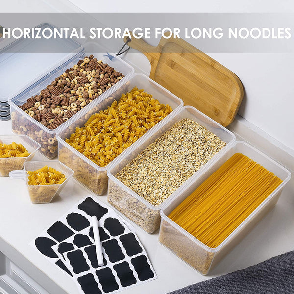 Vtopmart Airtight Food Storage Containers with Lids 4PCS Set 3.2L，Plas