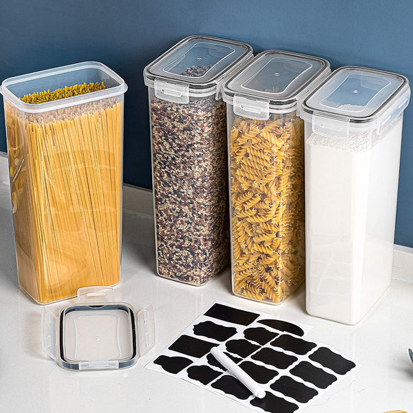 Food Storage Containers Air-tight Seal Pantry Organisation 